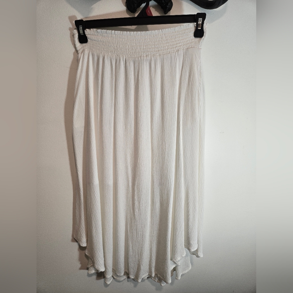 Women's Skirt In Bright Whire